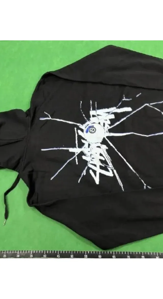 Stussy Stüssy Tri-Logo Black Hoodie