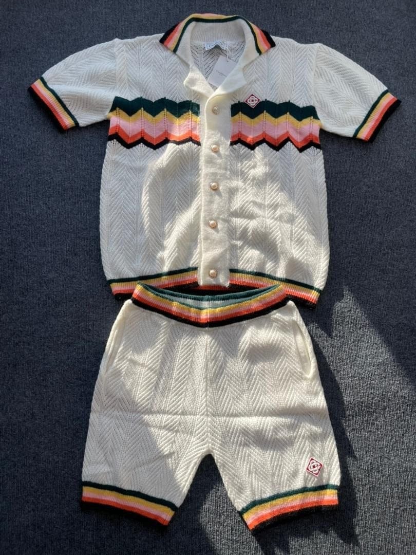 Arrival photo 4 — 6 kg MyCNBox haul — Casablanca lounge knits, Alo cotton layers & On tech gear