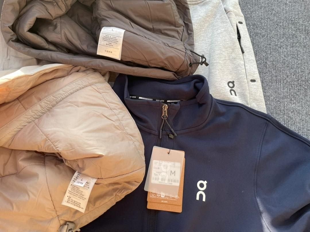 Arrival photo 14 — 6 kg MyCNBox haul — Casablanca lounge knits, Alo cotton layers & On tech gear