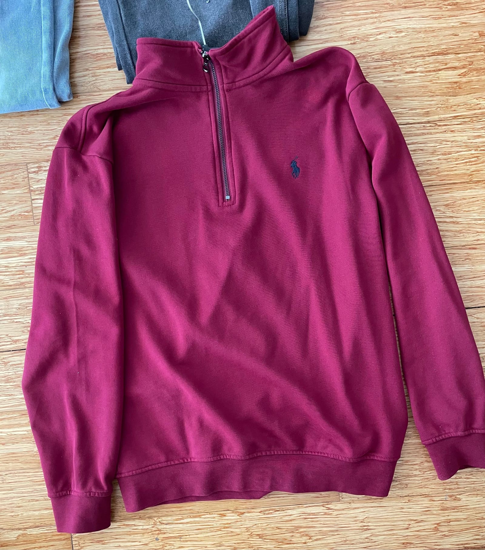 Arrival photo 6 — 6.3 kg MyCNBox chill haul — knits, denim, New Balance & quiet accessories