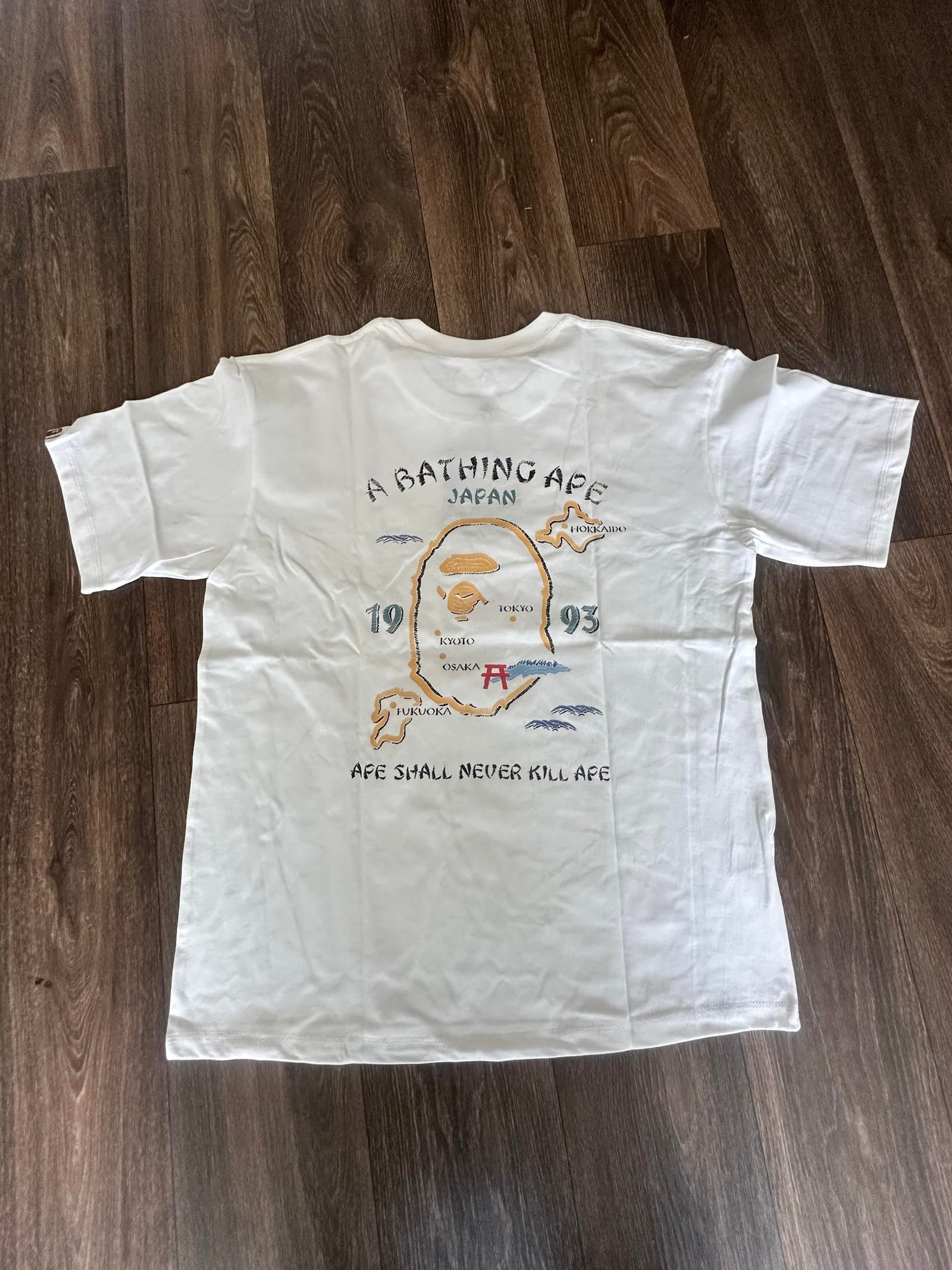 Arrival photo 6 — 8.88 kg MyCNBox in-hand haul — Gallery Dept., Hellstar, BAPE & heavyweight basics