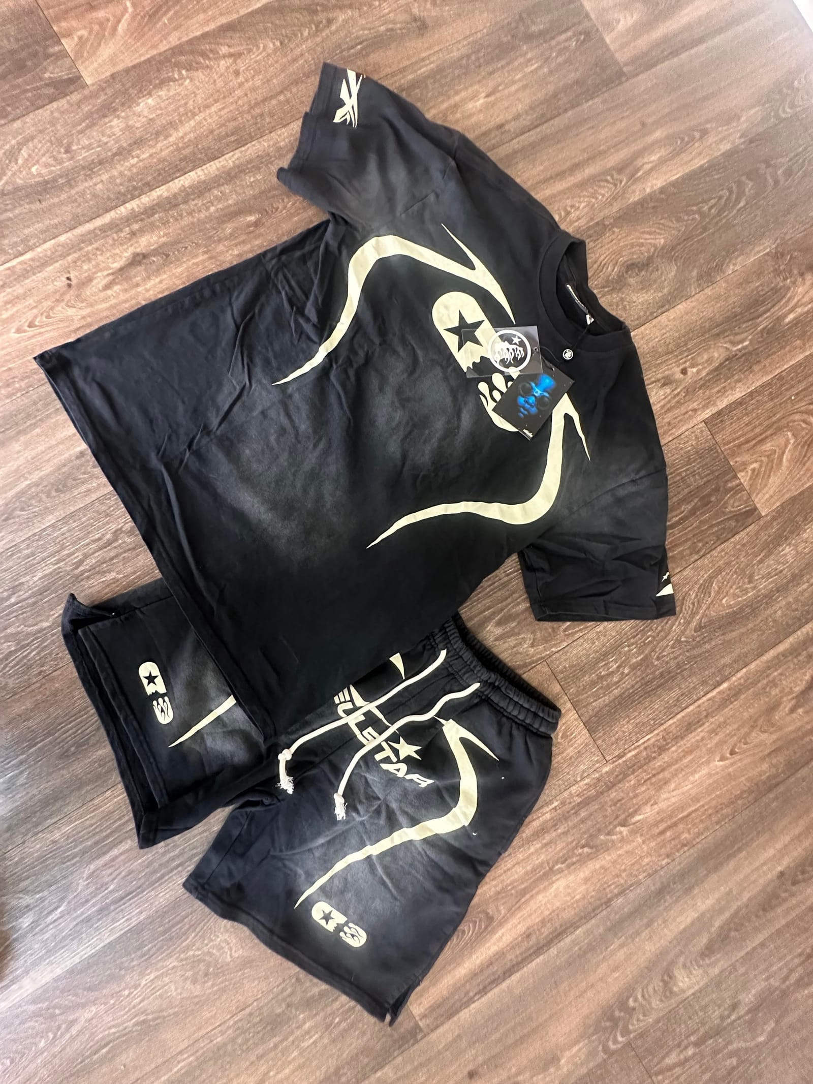 Arrival photo 8 — 8.88 kg MyCNBox in-hand haul — Gallery Dept., Hellstar, BAPE & heavyweight basics
